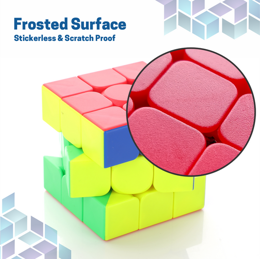 Chanak 3x3 Speed Cube for Kids & Adults 6+ Years | Stickerless Puzzle Cube – BIS Approved